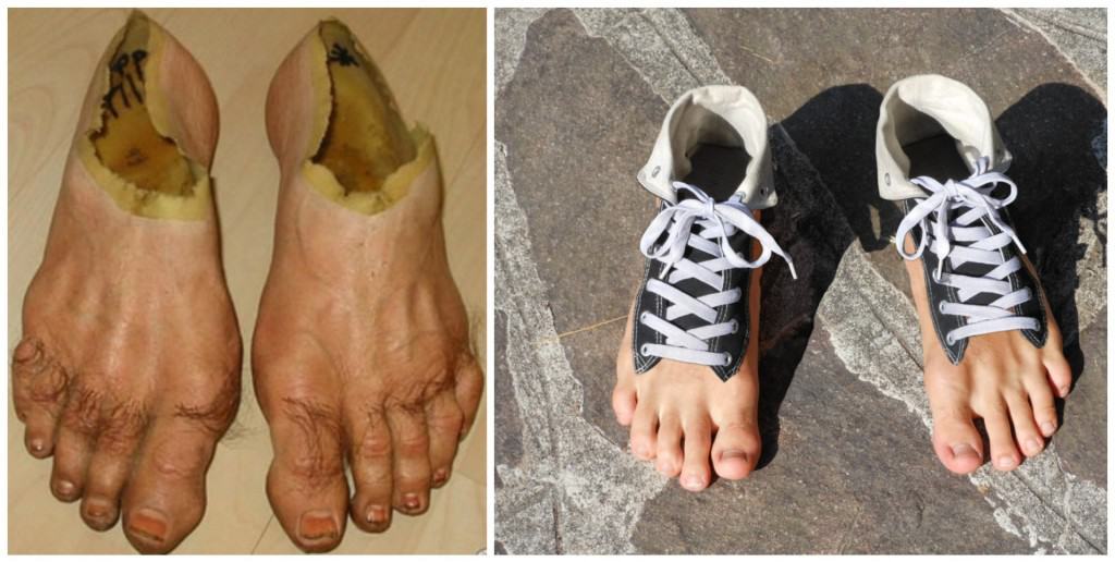 shoes foot human ever bizarre seen craziest ve naija feet gist want right