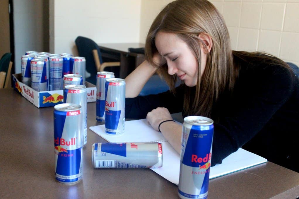 Red bull Drink girl